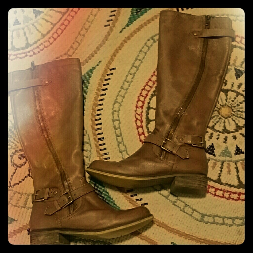 Steve Madden Synicle boots brown/camel